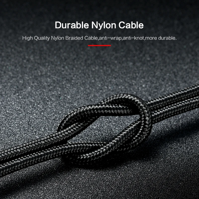 FLOVEME LED Digital Micro USB Cable Type-C Charger V/A Display Charge Data Braided Cable For Samsung Xiaomi USB-C Cable Cargador