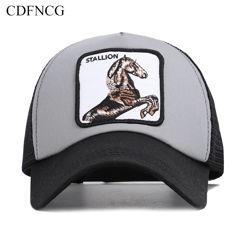 CDFNCG 2019 лето животное Snapback Поп хип хоп бейсболка с вышивкой жеребец солнце папа