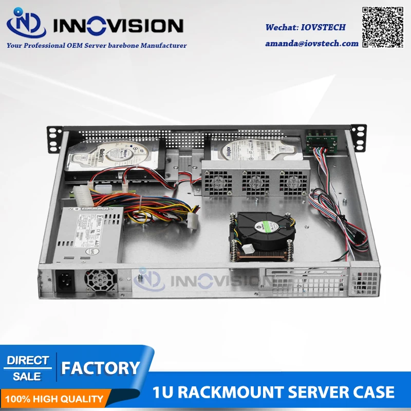 Компактный корпус rackmount 1U RC1420