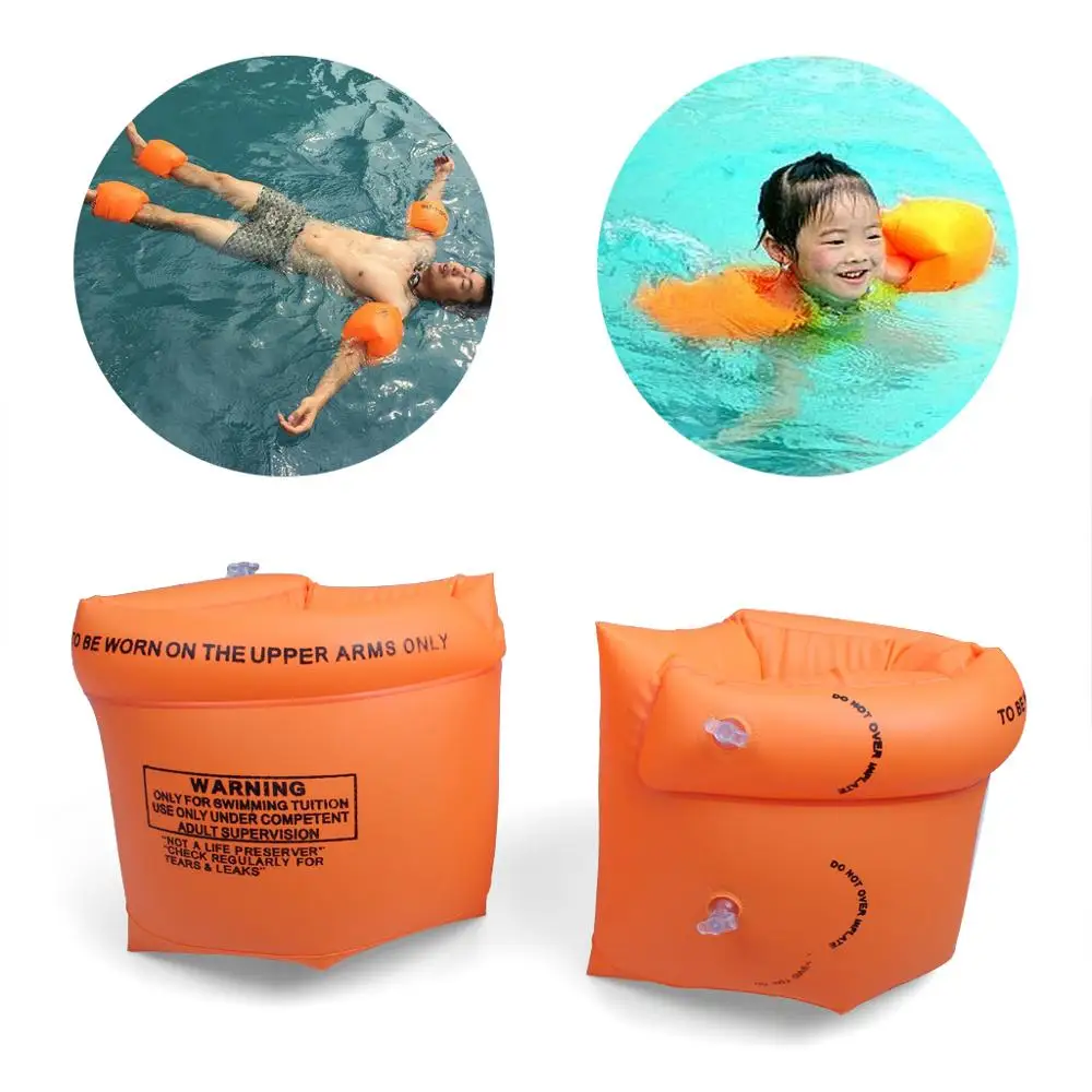 Details about   1Pair Swimming Arm Band Ring Floating Air Inflatable Sleeve Swimming Kids/Adult 