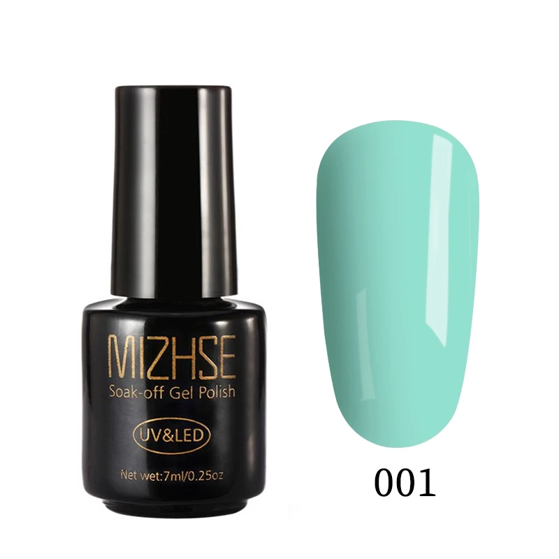 MIZHSE 7 мл замачивающийся лак для ногтей DIY Nail Art салонный уход; Ультрафиолетовый Гель-лак Быстросохнущий Гель-лак для ногтей Полупостоянный лак для ногтей - Цвет: set21 LAKEBLUE001