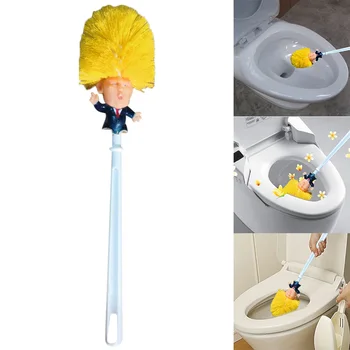 

Newly Donald Trump Toilet Brush Home Cleaning Tool Make Toilet Great Again TE889