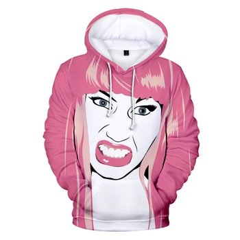 

singer Nicki Minaj Soft Pop Hoodies Sweatshirts Men/Women Long Sleeve autumn winter Hoodie Personality Clothes Boys/girls tops