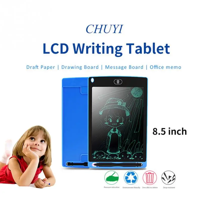 

2018 High Luminance 8.5-inch LCD Writing Board Portable Drawing Tablet Electronic Ultrathin LCD Handwriting Draft Pads