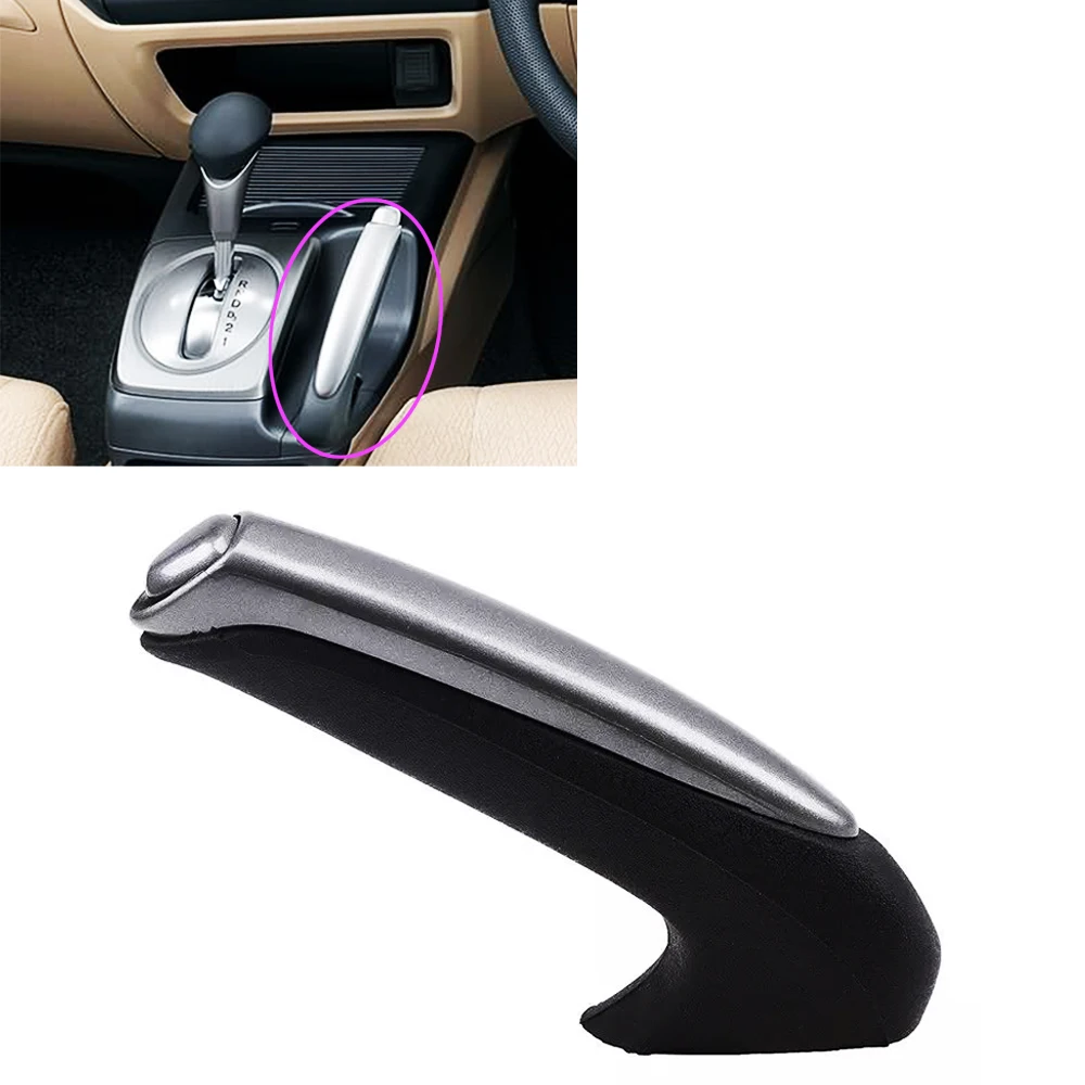 CITALL Car ABS Plastic Parking Brake Handle 47125SNAA82ZA 47125SNAA82ZB Fit for Honda Civic Sedan 2006 2007 2008 2009 2010 2011-1