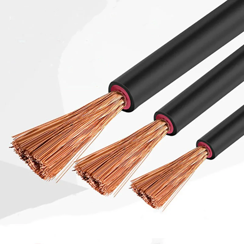 

5M Copper Welding Cable 16 25 35 Square Ground Connection For Welding Use Free Shipping