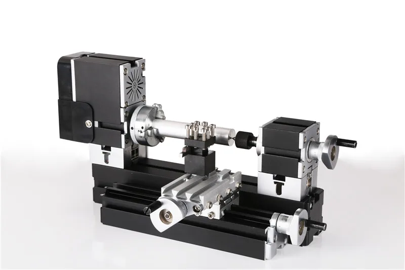 

Electroplated Mini Metal Lathe Machine TZ20002MGP with 12000r/min, 60W Motor for soft metal,acrylic