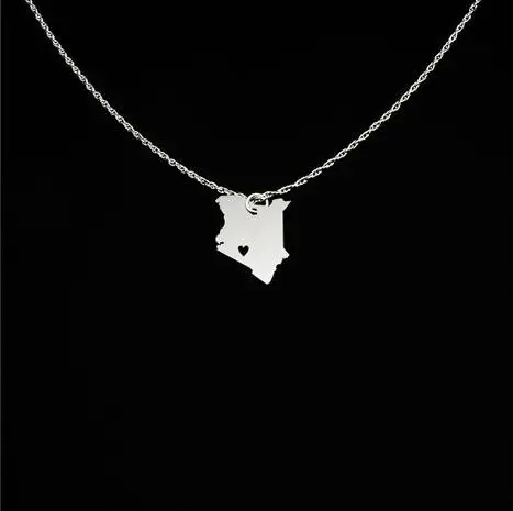 

Kenya Necklace Any Words Can Be Customed High Quality Copper Kenya Jewelry Best Gift For Friend Dropship Accepted YP4082