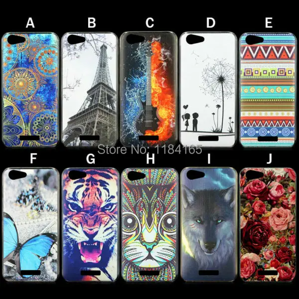 

Case for Highscreen Power Rage Skin Gel Soft Cover Animal Flower Soft TPU More Colorful Patterns