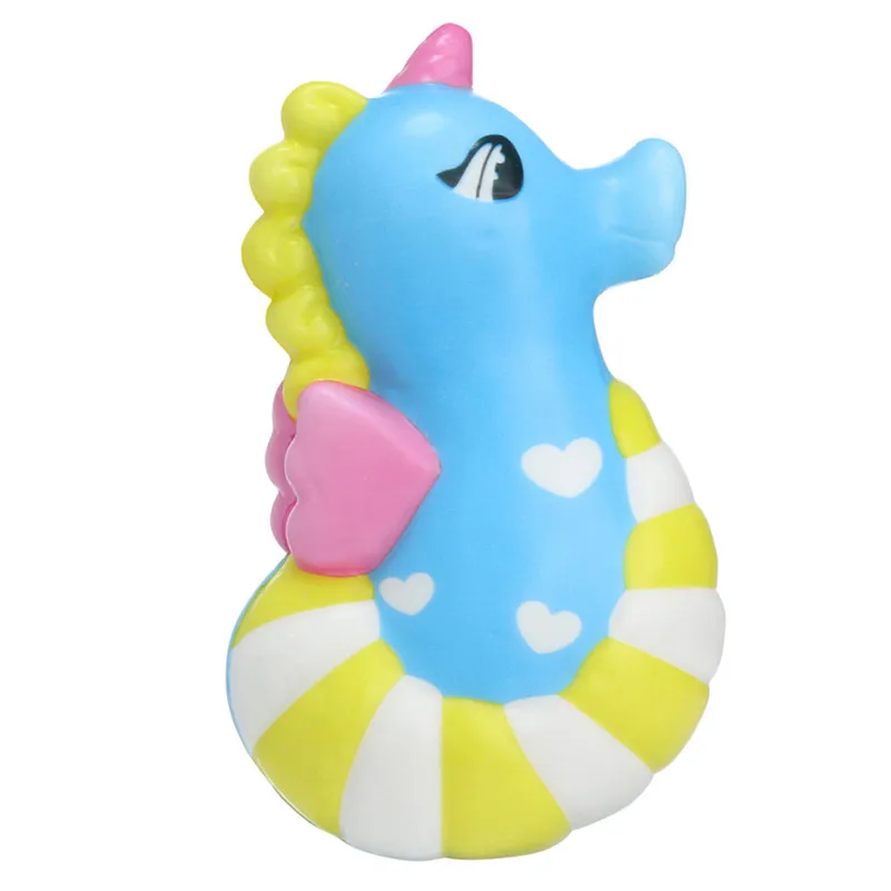 Стиль мягкое кавайное мультяшное животное медленно поднимающийся крем душистый брелок игрушки для снятия стресса милые игрушки для снятия стресса F1 - Цвет: Blue