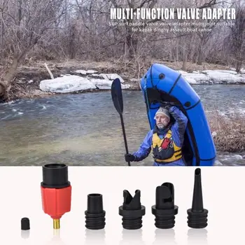 

Pump Adaptor Air Valve Adapter for Surf Paddle Board Dinghy Canoe Inflatable Boat Outdoor Canoe Kayak Surfing Tackle