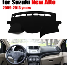 Приборной панели автомобиля чехлы для Suzuki Alto Нового 2009-2013 лет левым dashmat pad Даш крышка авто приборной панели аксессуары