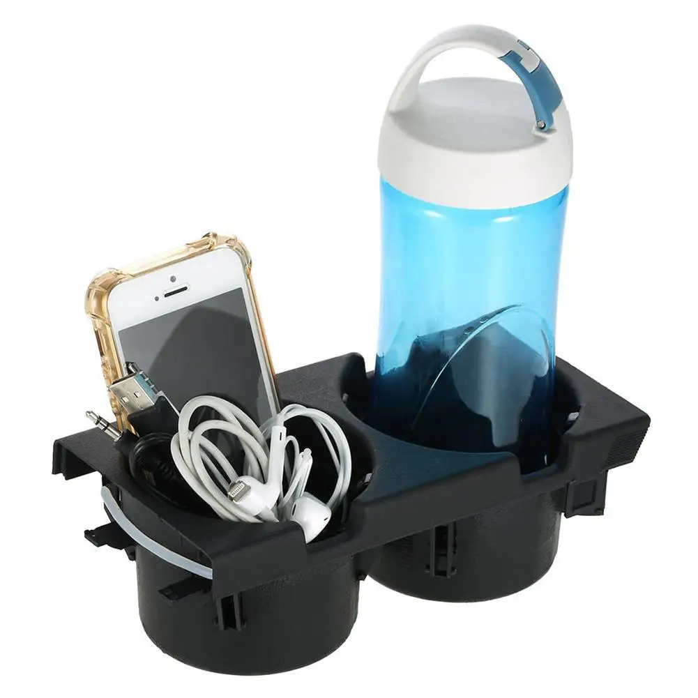 

Car Vehicle Front Center Console Drink Cup Holder Storage for BMW 3 Series E46