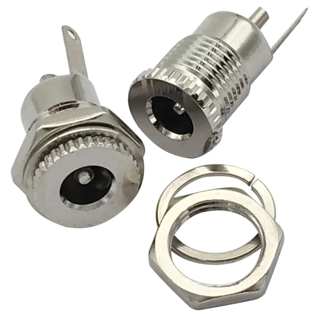 

5.5 mm x 2.1mm DC Power Jack Socket Female Panel Mount Connector