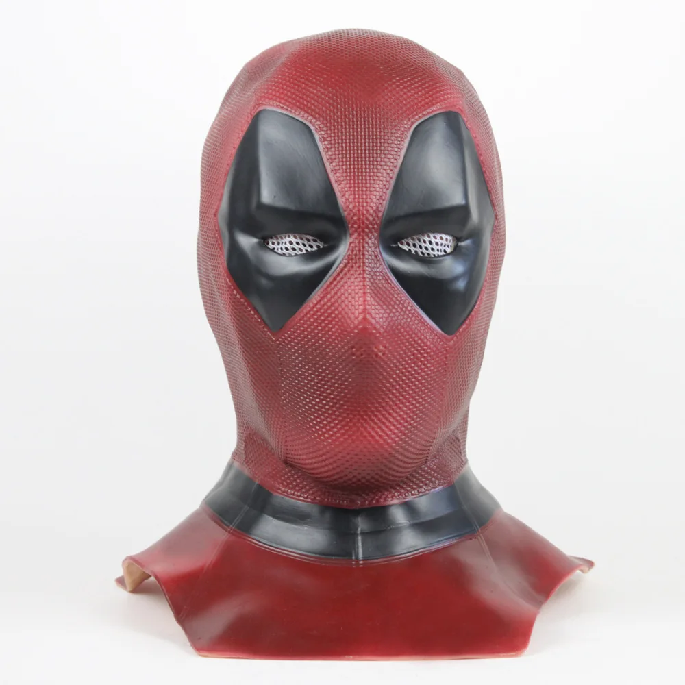 

Deluxe Version Deadpool Mask Super Hero Cosplay Masks Halloween Party Collection Props