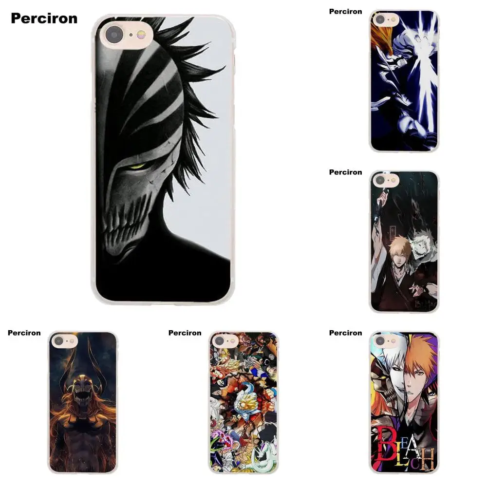 Аниме Bleach Ichigo для Apple iPhone X 4 4S 5 5C SE 6 6S 7 8 Plus LG G3 G4 G5 G6 K4 K7 K8 K10 V10 V20 мягкий чехол из