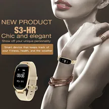 S3 спортивные Смарт Браслет Фитнес трекер часы Шагомер gps монитор сердечного ритма Смарт Браслет для леди Для женщин
