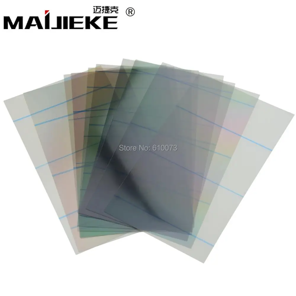 Сменный поляризационный ЖК экран MAIJIEKE 10 шт. для iPhone 7 6 6s plus 5 5c 4 Защитная пленка