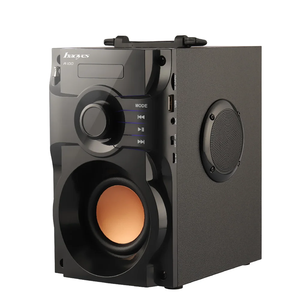 Subwoofer Super Bass Stereo Loudspeakers Wireless Bluetooth Speaker FM USB//TF