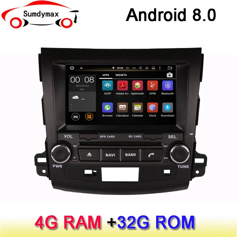 Sale 4G android 9.0 car radio gps navigation player for Mitsubishi outlander 2008-2014 car audio stereo head uint wifi octa core PX5 0 Sale 4G android 9.0 car radio gps navigation player for Mitsubishi outlander 2008-2014 car audio stereo head uint wifi octa core PX5 0
