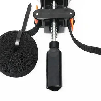 

2019 Woodworking Tools Photo Frame Clip Polygonal Clip Frame Support Adjustable Corner Strap Clamp