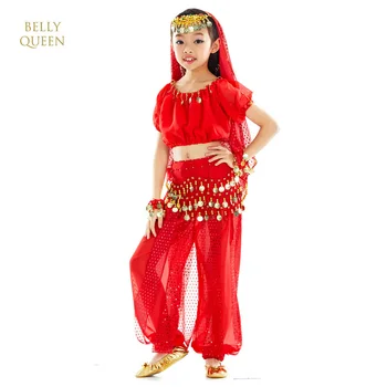 

Indian Dance Costumes For Children 3pcs Kids Belly Dancing Costume Belly dance Costumes