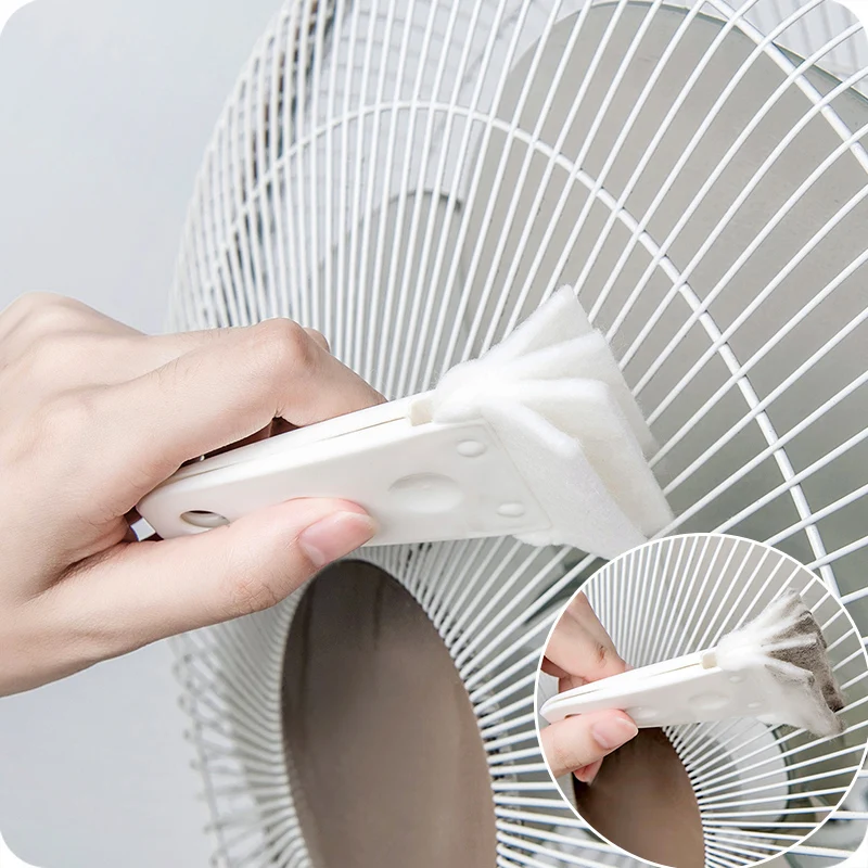

Multi-function fan cleaner for car air conditioning keyboard duster window blinds cleaing brush cleaning tool