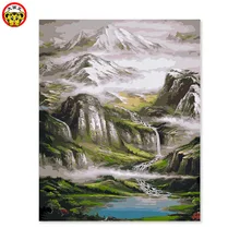 Levitt китайский cornucopia Цифровая живопись 17* 19in краска для чернил Новое настольное украшение подарок руководство