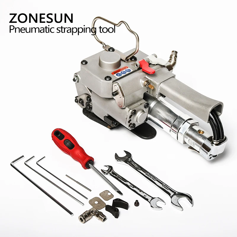ZONESUN XQD-25 пневматический пластиковый ремень оберточный инструмент