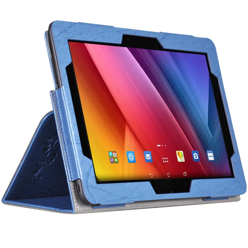 Чехол-книжка с подставкой и принтом из искусственной кожи, чехол для ASUS Transformer Pad TF0310C TF103C TF103CG TF103 K010 K018+ пленка+ ручка