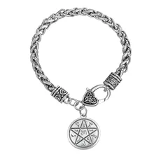 Dawapara joyería estrella pentagrama de éxito y riqueza hecho a mano pulseras colgante de Wicca pulseras