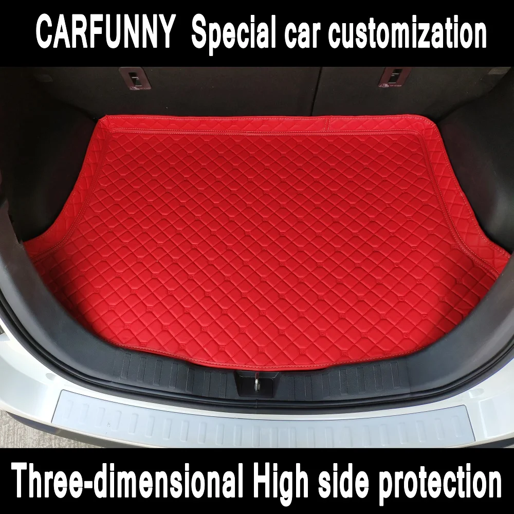 Carfunny Бесплатная доставка багажник автомобиля коврики для BMW 2 серии F22 F23 F45 F46 220i 225i