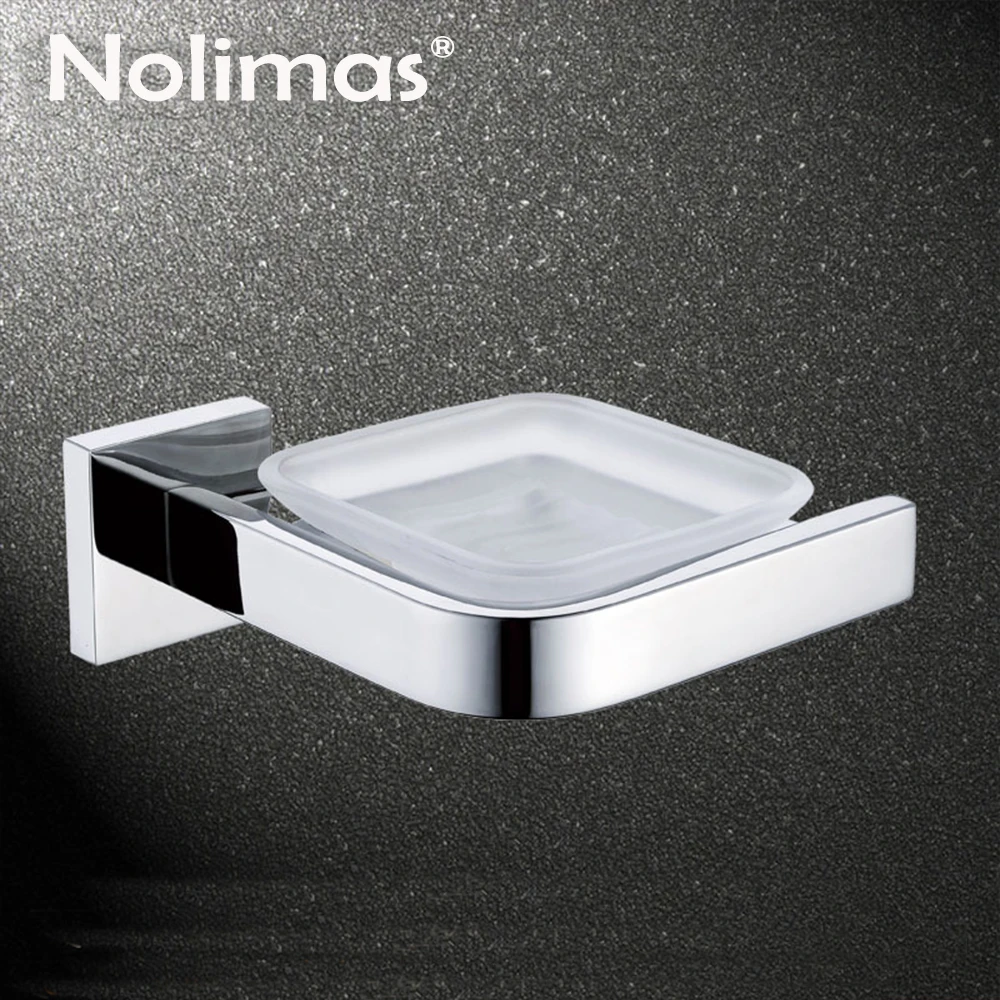 SUS 304 Stainless Steel Bathroom Soap Dish Holder Finish Polished Soap