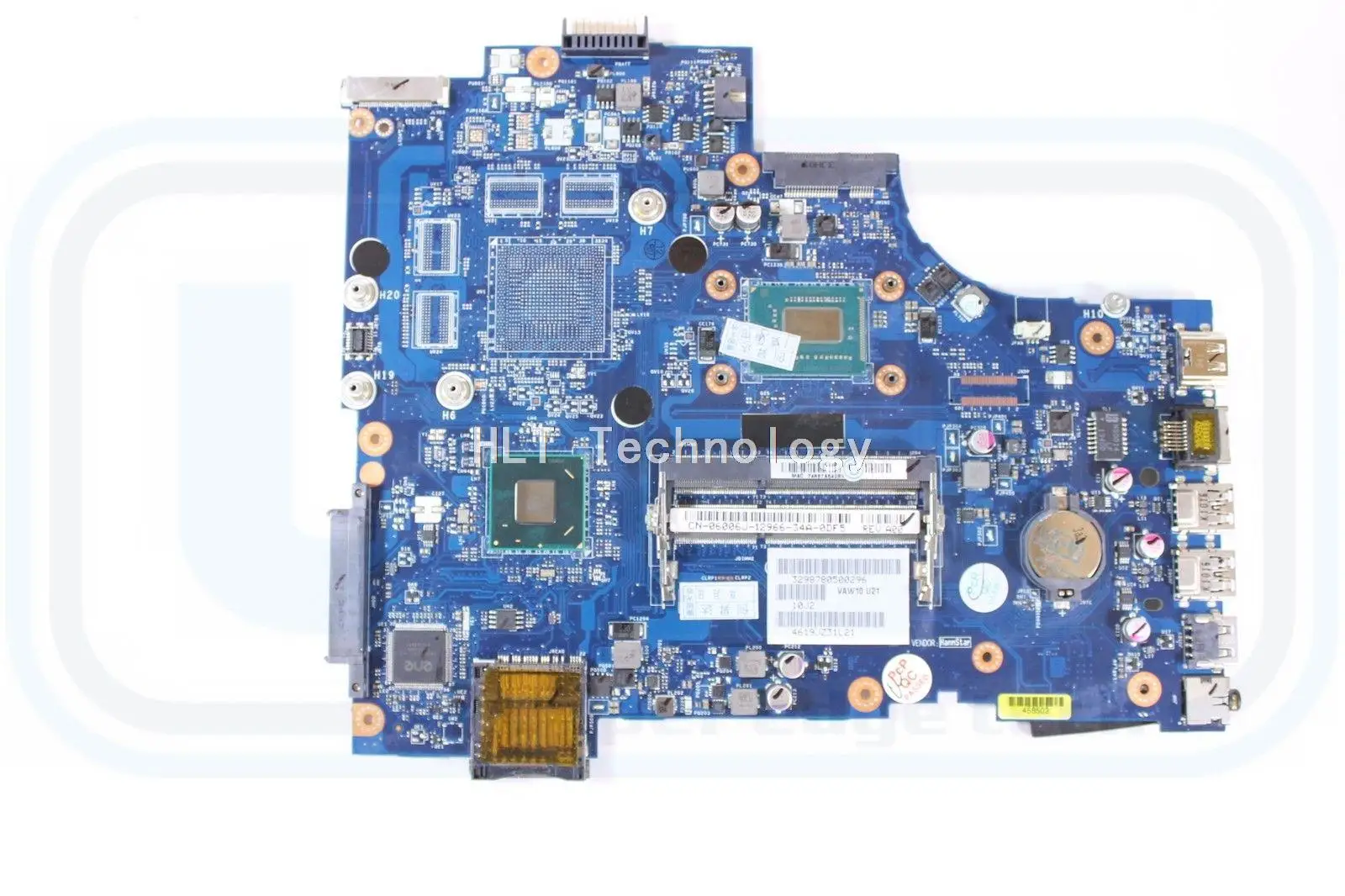 Для Dell Inspiron 17R 3721 Материнская плата ноутбука CN 0KCFDN VAW11 LA 9102P 2127U Процессор