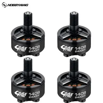 

1PCS/4PCS Hobbywing Xrotor 1408 Race Pro 2400KV 2850KV 3250KV 3750KV 3-6S Brushless Motor For RC Models FPV Racing Drone