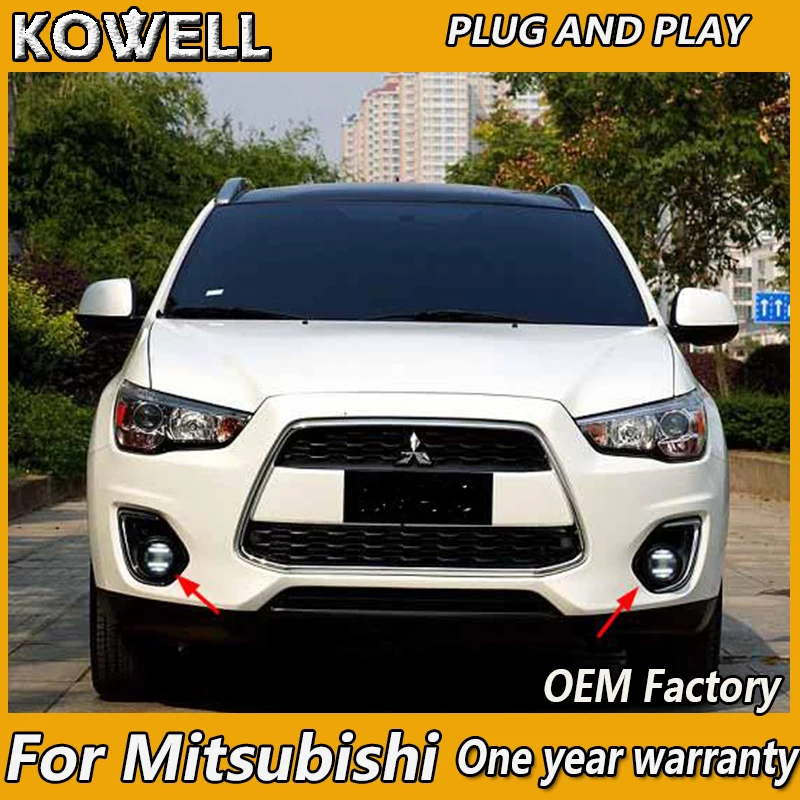KOWELL стайлинга автомобилей противотуманных фар для Mitsubishi Outlander Pajero Montero Тритон