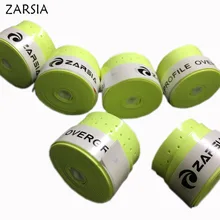 ZARSIA неоновый зеленый Цвета хват для бадминтона овергрип для теннисной ракетки спортивные Напульсники 30 шт