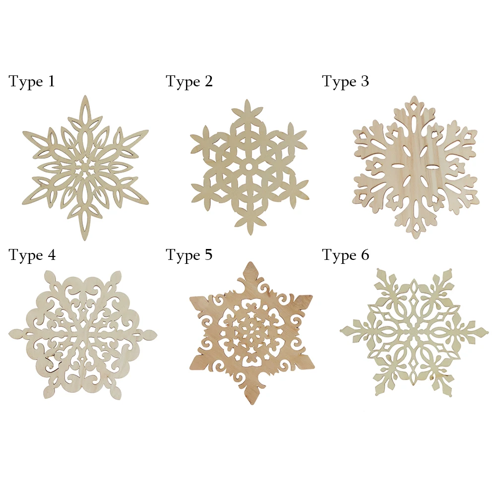 1/2 вeщи рoждeствeнский деревянный резной кружка колодки держатель Кофе Чай напитки циновка чашки Снежинка украшения дома Украшение стола