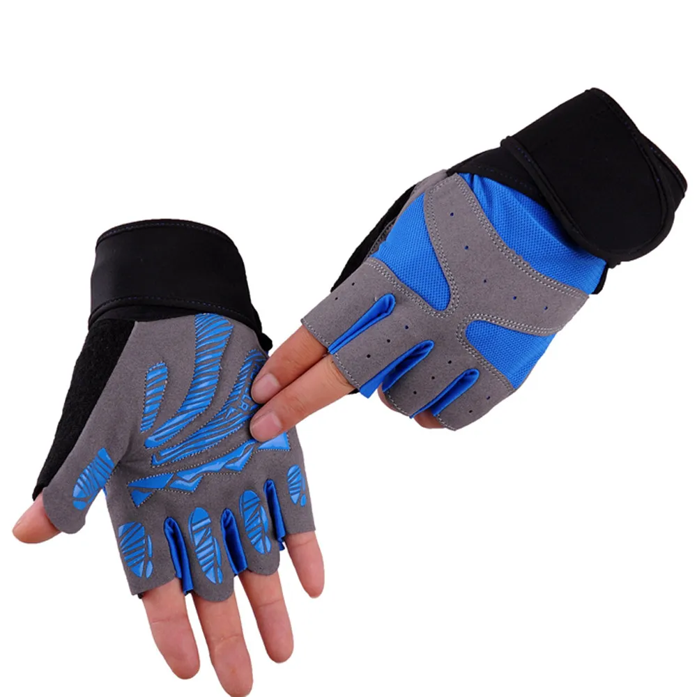 

Hot sale Bicycle Riding Men Women Outdoor Climbing Half Finger Gloves Cycling Gloves Summer Sports Fitness Shockproof Bike Glove