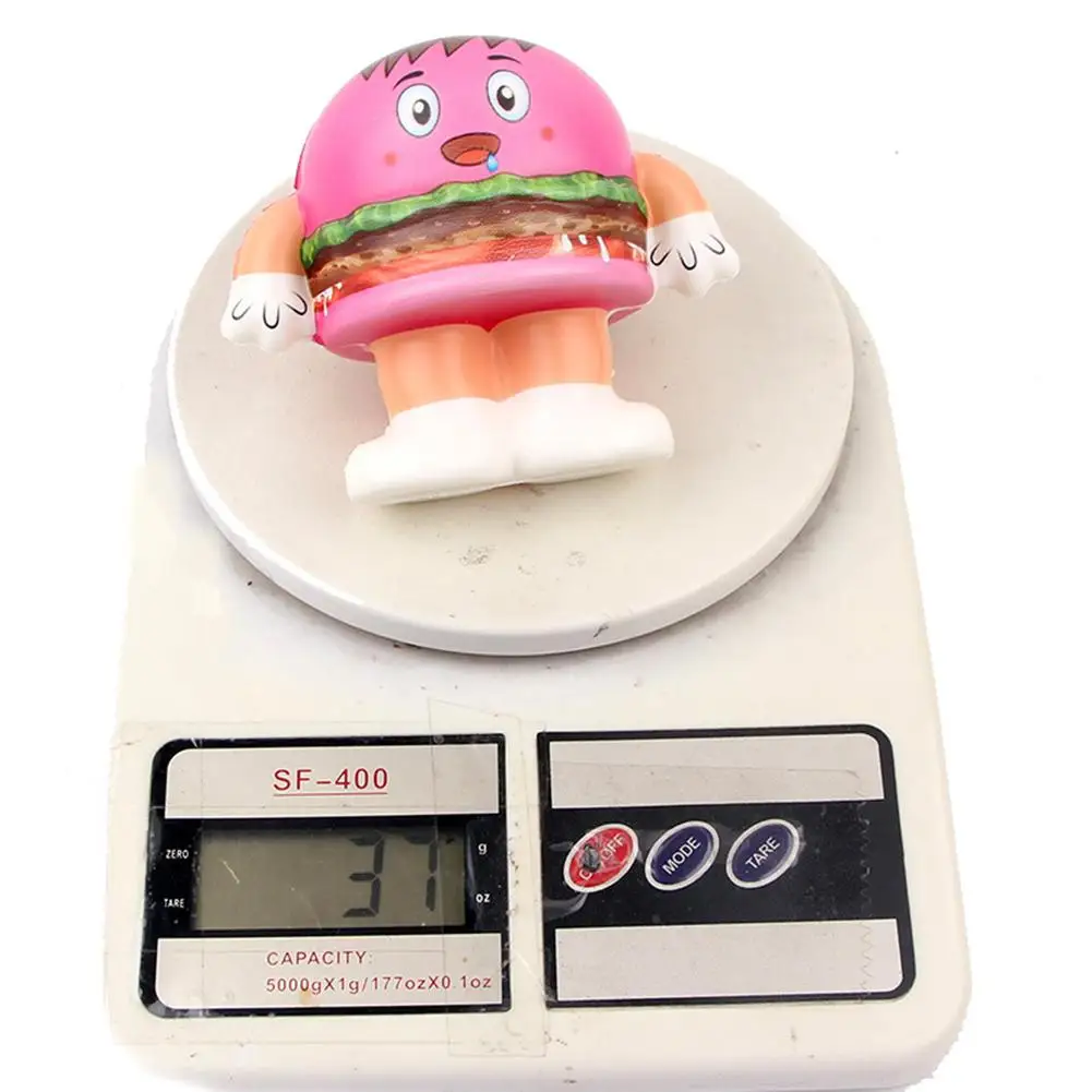 Squishy Toys Antistress Ball Squeeze Sticky Stress Relief Funny Gift Toy PU Simulation Hamburger Bread Decompression Toy