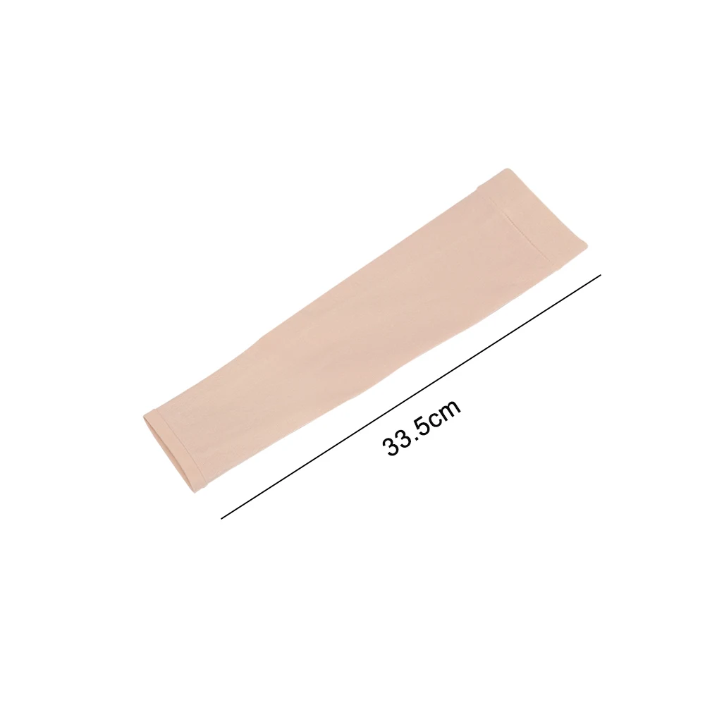 1/2Pcs Summer Sun Protection Oversleeve for Women Men Tattoo Cover Up Compression Sleeves Bands Forearm Concealer Skin Color