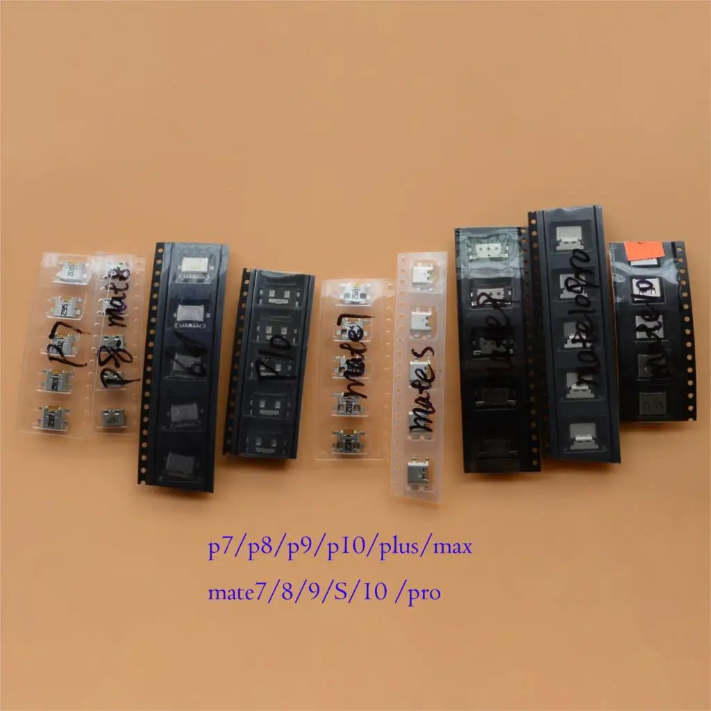 

5pcs Micro USB type C Charging Port Dock Connector Socket For Huawei Ascend P7 P8 P9 P10 P20 plus MAX lite Mate 7 8 9 10 pro