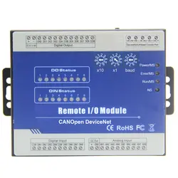 DeviceNet Remote I/O Module для ПЛК ичм с CANBus интерфейс 8 цифровых Вход/Выход s поддерживает ШИМ выход M160D