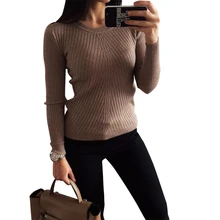 Colorful Apparel font b Womens b font Autumn Winter Cashmere Blended font b Sweater b font