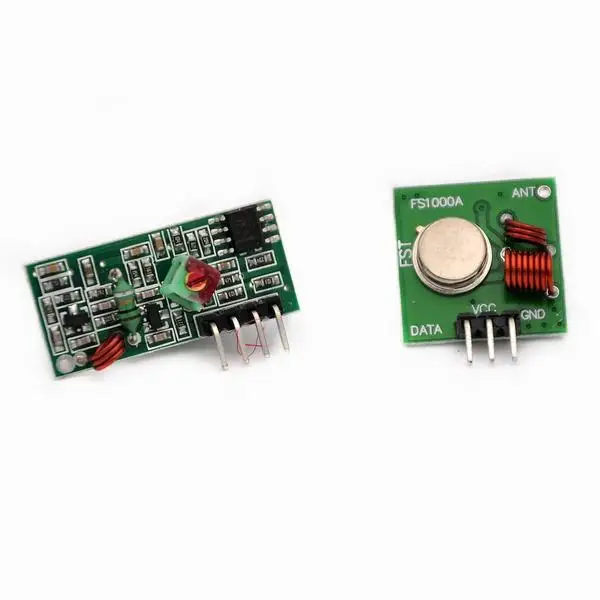 R7004 5Lot 5pair 10pcs 433Mhz RF transmitter and receiver Module link kit for font b Arduino