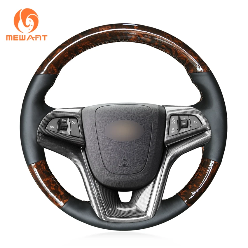 MEWANT искусственная кожа зернистость черного цвета для Chevrolet Malibu 2011 2014 Volt 2012 2013