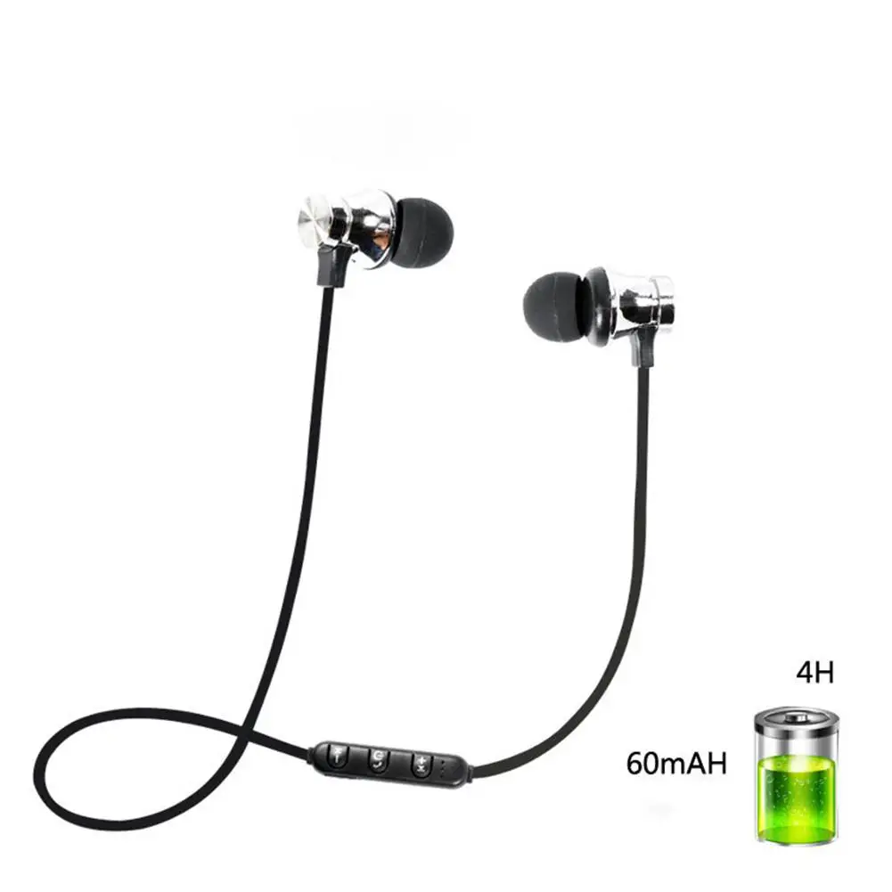 Bluetooth наушники магнитные XT 11 Беспроводные спортивные бас музыкальные с