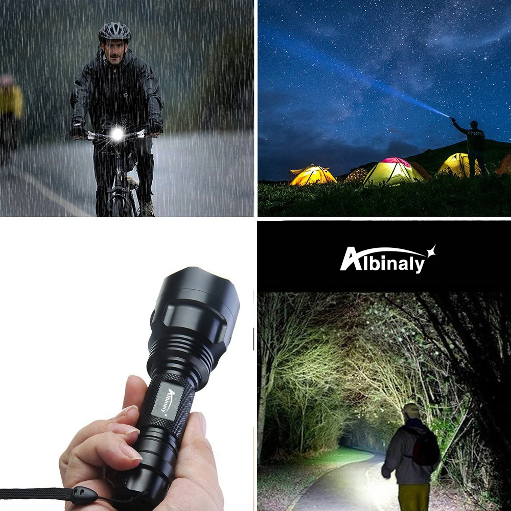 Clearance Super bright Bicycle light LED bike light Night riding lights 5 lighting modes waterproof by 18650 battery Suitable for cycling 12