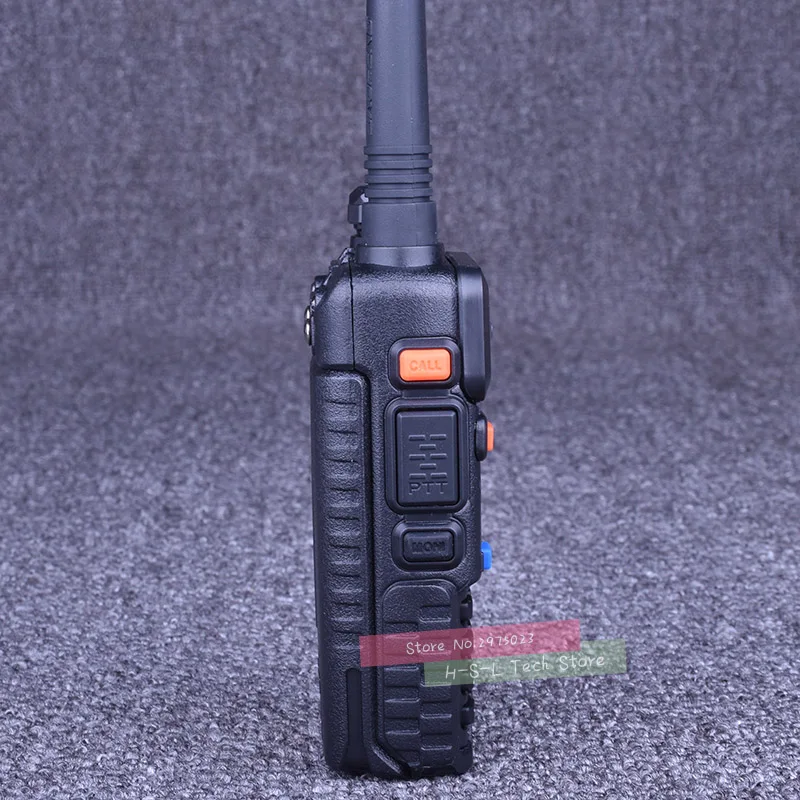 BaoFeng BF-UV5R рация VHF& UHF двухдиапазонный двойной дисплей 128CH ручной HF трансивер переговорный фонарик приемопередатчик