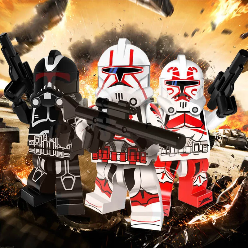 Legoing Star Plan Last Jedi Imperial Army Military Clone Trooper Stormtrooper Model Building Block STARWARS Toy Figures Legoing Star Plan Last Jedi Imperial Army Military Clone Trooper Stormtrooper Model Building Block STARWARS Toy Figures